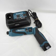 【中古品】makita マキタ 充電式ペンインパクトドライバ TD021D 7.2V 1.5Ah 11463908 0110_画像1