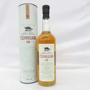 【未開栓】CLYNELISH クライヌリッシュ 14年 シングルモルト ウイスキー 700ml 46% 箱付 11474642 0112