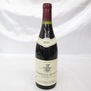 【未開栓】 ダニエル・モワンヌ・ユドロ シャンボール・ミュジニー プルミエ・クリュ 2003 赤 ワイン 750ml 13.5% 11470454 0113