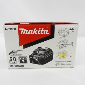 【未使用品】makita マキタ リチウムイオンバッテリー BL1850B 18V 5.0Ah 11478438 1213