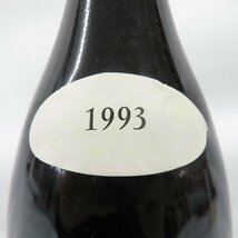 【未開栓】ロベール・グロフィエ シャンボール・ミュジニー アムルーズ 1993 赤 ワイン 750ml 13.5％ 11470450 0114_画像4