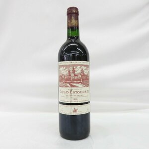 【未開栓】Chateau Cos d'Estournel シャトー・コス・デストゥルネル 1996 赤 ワイン 750ml 13％ 11479327 0115