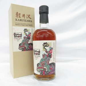 【未開栓】軽井沢 ヴィンテージ 2000-2017 東京インターナショナル Bar Show 2017 ウイスキー 700ml 62.3％ 箱付 11479788 0115