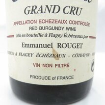 【未開栓】Emmanuel Rouget エマニュエル・ルジェ エシェゾー 1997 赤 ワイン 750ml 13.5% 11477827 0117_画像3