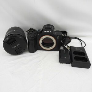 【中古品】SONY ソニー ミラーレス一眼レフカメラ α7III ILCE7M3 ズームレンズ FE 4/24-105G OSS SEL24105G セット 11465801 0116