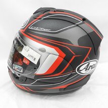 【美品】Arai アライ フルフェイスヘルメット RX-7X MAZE メイズ ブラック 赤 サイズ：L(59-60cm) 11476865 0123_画像3