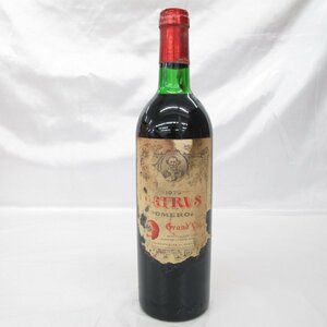 【未開栓】Chateau Petrus シャトー・ペトリュス 1979 赤 ワイン 750ml ※目減りあり 11483855 0121