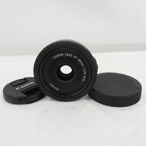 【中古品】Canon キャノン カメラレンズ EF 40ｍｍ F2.8 STM 11483339 0121