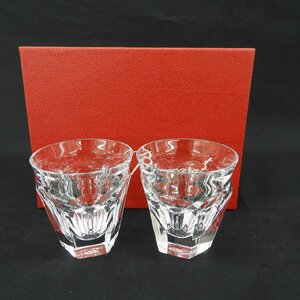 【美品】Baccarat バカラ アルクール ショットグラス ペア(2客)セット 箱付 11480643 0123