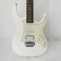 【中古品】Ibanez Gio アイバニーズ ジオ エレキギター N472 ホワイト ソフトケース付き ※同梱不可 11450570 0124_画像5