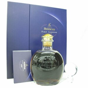 【未開栓】Hennessy ヘネシー ファースト ランディング 1868 バカラボトル ブランデー 700ml 40% 箱/冊子/替栓付 11484836 0125