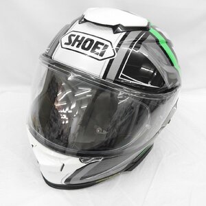 【中古品】SHOEI ショウエイ フルフェイスヘルメット GT-Air II ヘイスト TC-4 グリーン/ブラック サイズ：M(57cm) 11487512 0128