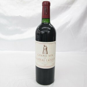 【未開栓】Chateau Latour シャトー・ラトゥール 1997 赤 ワイン 750ml 13% ※目減り有 11481052 0127