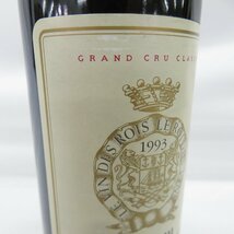 【未開栓】Chateau Gruaud Larose シャトー・グリュオ・ラローズ 1993 赤 ワイン 750ml 12.5% 11483279 0128_画像3