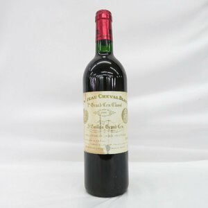 【未開栓】CHATEAU CHEVAL BLANC シャトー・シュヴァル・ブラン 1997 赤 ワイン 750ml 12.5% ※目減り有 11481080 0128