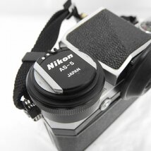 【ジャンク品】Nikon ニコン フィルム一眼レフカメラ F 35ｍｍ F2 レンズセット ※動作未確認 883105340 0129_画像7