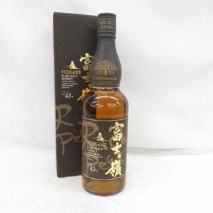 1円~ 【未開栓】FUJIGANE 富士ヶ嶺 リッチピート ウイスキー 700ml 43％ 箱付 11486435 0130