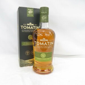 1円~ 【未開栓】TOMATIN トマーティン 12年 バーボン&シェリーカスク ウイスキー 700ml 43% 箱付 11487261 0130