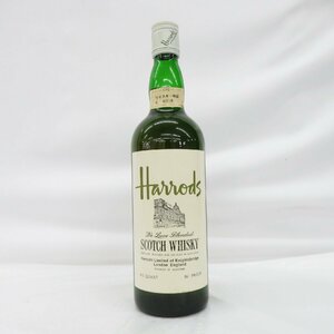 1円～【未開栓】Harrods ハロッズ デラックス ブレンデッド スコッチ ウイスキー 760ml 43％ 11491528 0201