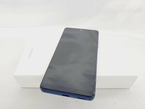 1円～【美品】au by KDDI エーユー スマートフォン SONY XPERIA ACE III SOG08 ブルー 判定○ ※SIMロック解除済 903325970 0106