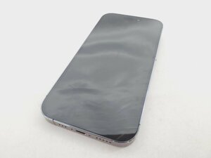 【美品】国内版 SIMフリー スマートフォン Apple iPhone 14Pro 128GB MQ0F3J/A ディープパープル 11475588 0114