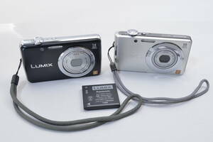【ecoま】Panasonic LUMIX DMC-FH5/DMC-FH6 コンパクトデジタルカメラ 2点