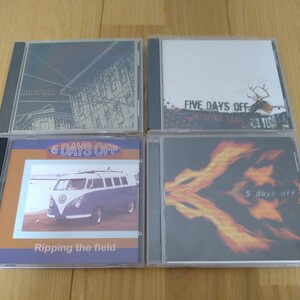 FIVE DAYS OFF 高速メロディック SKATE ADHESIVE BELVEDERE NOFX FAT WRECK BELLS ON VENEREA SATANIC SURFERS STRUNG OUT MILLENCOLIN