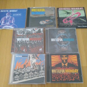 HATEFUL MONDAY 高速メロディック SKATE ADHESIVE BELVEDERE NOFX FAT WRECK BELLS ON VENEREA SATANIC SURFERS STRUNG OUT MILLENCOLIN