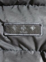 TATRAS タトラス ポーランド製 ピーチスキン風 デザインダウンハーフコートジャケット 03_画像3