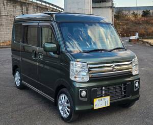 令和4年車 3BA-DA17W スズキ エブリィワゴン PZターボ ハイルーフ 4WD 車検令和8年1月