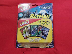 バットマン　ウノ　カードゲーム　海外版　Batman UNO　入手難　レア　新品未開封品　ボードゲーム