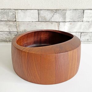 * Dance kDANSK wood bowl #832 cheeks material Φ30cmi.ns*k Ist go-Jens.H.Quistgaard Northern Europe design Vintage 