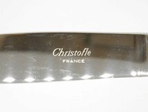 ● クリストフル CHRISTOFLE アルビ ALBI シルバーコーティング 銀食器 カトラリー スプーン フォーク ナイフ 3本セット F_画像8