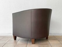 ◇ カッシーナ イクスシー Cassina ixc. ノルマンディドゥー NORMANDIE II ラウンジチェア 本革 ブラウン 定価￥484,000円～_画像4