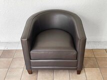 ◇ カッシーナ イクスシー Cassina ixc. ノルマンディドゥー NORMANDIE II ラウンジチェア 本革 ブラウン 定価￥484,000円～_画像5