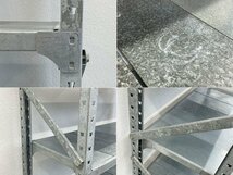 〓 ダルトン DULTON ガルバナイズドシェルフ シングル Galvanized shelf Single SLF01-S 定価121,000円 インダストリアル 廃盤_画像8