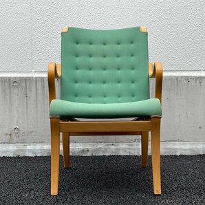 ◇ ブルーノ マットソン インターナショナル BRUNO MATHSSON INTERNATIONAL ミナチェア Mina chair ファブリック ビンテージ 北欧の画像2