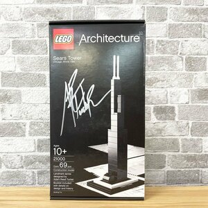 ● レゴ LEGO アーキテクチャー Architecture シアーズ・タワー Sears Tower 21000 ウィリス・タワー 未開封品 サイン入り