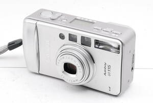 ★希少美品★ Canon Autoboy N115 38-115mm コンパクトカメラ キヤノン 完動 キレイ ◆350