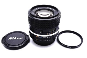 ★美品★ Nikon Ai-s SERIES E 100mm F2.8 Lens ニコン レンズ キレイ 完動 ◆290