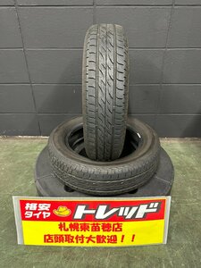 中古 『札幌東苗穂店』 送料無料 2022年製 ブリヂストン ネクストリー 155/65R14 2本 補修用にいかがでしょう　