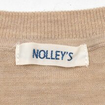 NOLLEY'S ノーリーズ スーパー160s ウール100% カーディガン SIZE:36(S) ※参12100円 [S106786]_画像8