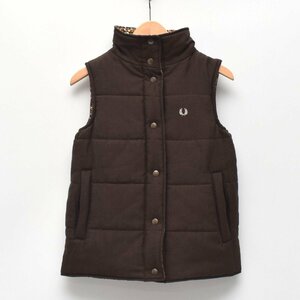 FRED PERRY フレッドペリー リバーシブル 中綿 ベスト SIZE:S [S106810]