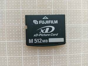 FUJIFILM xDピクチャーカード 512MB、1枚 中古品です。