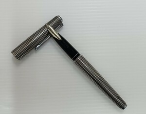 PILOT/パイロット/万年筆/ペン先 18KWG/H673/PILOT CUSTOM/STERLING SILVER/筆記未確認 ジャンク