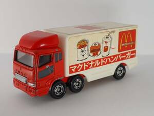 廃盤トミカ 三菱 スーパーグレートトラック マクドナルド パネルバン 199年製No.65 　《ミニカー 車 自動車 レア 絶版 まとめ 大量 セット