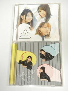 TrySail 2枚セット / TryAgain / WANTED GIRL (CD+DVD) / 麻倉もも・雨宮天・夏川椎菜