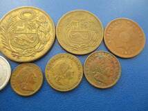 ペルー★Peru★記念銅貨＋４枚★10￠～１ Sol★1959～1968年★17～33mm_画像8