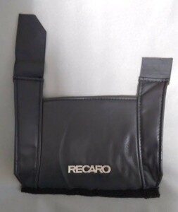 ◎ RECARO ◎ サイドプロテクター ◎ ブラック ◎ SPG ◎ レザー ？ ◎ 刺繍 ロゴ ◎ レカロ ◎ 黒 ◎ 傷防止 ◎ 傷隠し ③