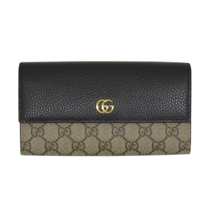 グッチ GUCCI　 GGマーモント レザー コンチネンタルウォレット 財布 456116 商品番号：8066000237589